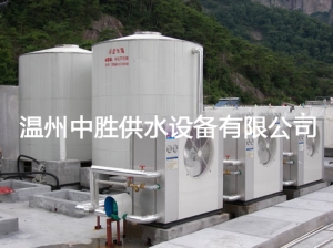 雁蕩山假日酒店15噸熱水工程水箱