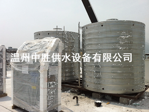 不銹鋼立式保溫水塔水箱