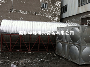 不銹鋼臥式水塔水箱