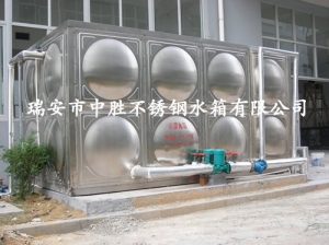 溫州甌斯達(dá)熱水工程水箱