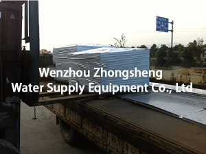 Stainless steel assembling and pressing formwork