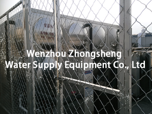 Combined stainless steel water tank